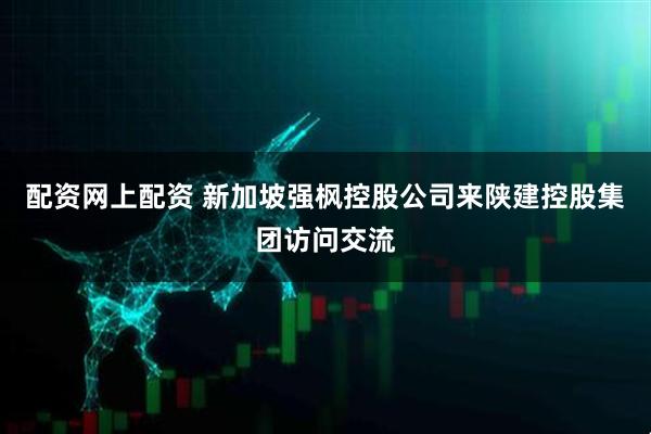 配资网上配资 新加坡强枫控股公司来陕建控股集团访问交流